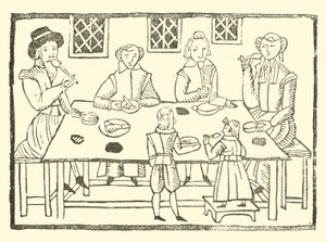 Illustration till The Roxburghe Ballads (träsnitt) av (after) English School