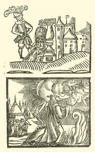 Illustration till The Roxburghe Ballads (träsnitt) av (after) English School