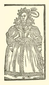 Illustration till The Roxburghe Ballads (träsnitt) av (after) English School