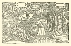 Illustration till The Roxburghe Ballads (träsnitt) av (after) English School
