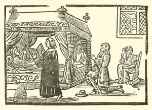 Illustration till The Roxburghe Ballads (träsnitt) av (after) English School