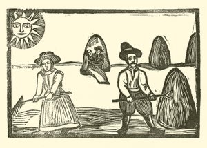 Illustration till The Roxburghe Ballads (träsnitt) av (after) English School