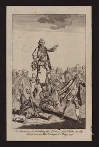 Premiärministern delar ut bröd och fiskar till arbetarna i sin vingård, 9 maj av (after) English School