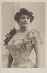 Emma Calve, fransk operasopran (s/v foto)