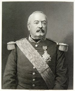 Marskalk Bazaine (gravyr) av (after) English photographer