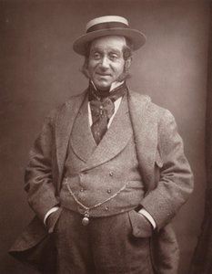 David James (svartvitt foto) av (after) English photographer