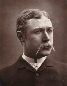 Mr Leonard Boyne (svartvitt foto) av (after) English photographer