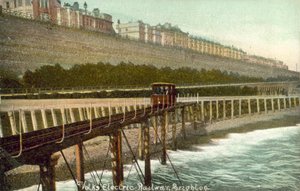 Volks Electric Railway, Brighton (färgfoto) av (after) English photographer