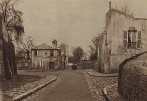 Rue Cortot och rue de l