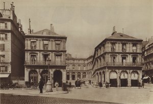 Det gamla Gare Saint-Lazare (s/v foto) av (after) French Photographer