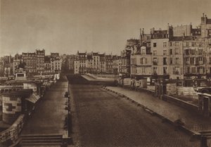 Pont-Neuf 1852 (s/v foto) av (after) French Photographer