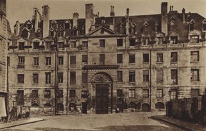 Huvudentrén till Lycee Louis-le-Grand 1887 (s/v foto)
