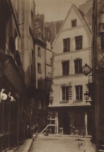 Rue Pirouette och Rue Mondetour (s/v foto) av (after) French Photographer