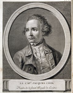 Kapten James Cook, medlem av Royal Society of London av (after) French School