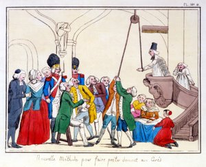 Frankrikes tre ordnar enligt en målning bevarad i stadshuset i Aix en Provence. Tecknad film om ojämlikheten mellan de tre ordnarna efter revolutionen 1789.