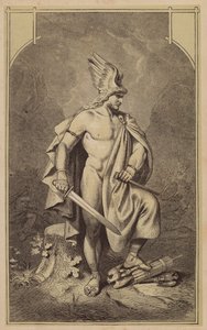 Arminius, Hermann av Cheruskerna (gravyr)