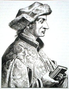 Porträtt av Sebastien Brant (ca 1485-1521), från 