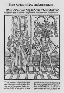 The Book of Cirurgia av Hieronymus Brunschwig (litho) av (after) German School