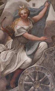 Diana på en vagn av (c.1489 1534) Correggio