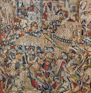 The Trojan War: The Destruction of Troy, c.1470 (gobeläng)