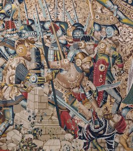 The Trojan War: The Destruction of Troy, c.1470 (gobeläng)