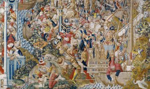 The Trojan War: The Rape of Helen, c.1470 (gobeläng)