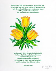 Rosental-bilden av ädel, medveten kärlek av Johanna Thier