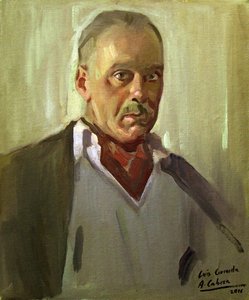 Porträtt av Luis Cernuda av Alejandro Cabeza