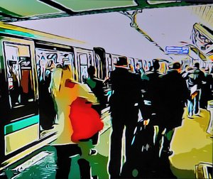 Tunnelbana i stadsmiljö