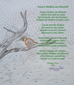 Våra moln på himlen av Johanna Thier