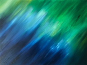 Grön himmel