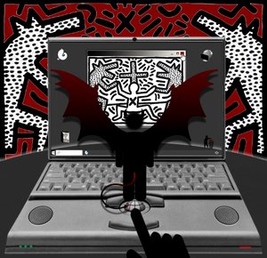 Antichrist (V) - mobben (från serien: Windows) av Alexander Eibach