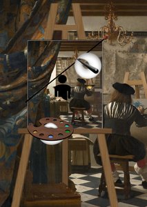 Maler und Modell (I) av Alexander Eibach