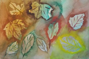 Höstlöv av Detlef Georgi