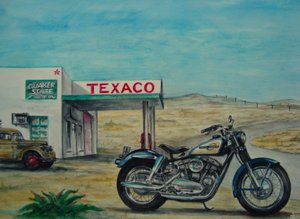 Harley Davidson Sportster 1959  av Jörg-Peter Rabe