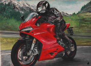 Ducati Panigale av Jörg-Peter Rabe