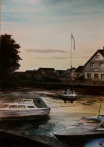 Karlskrona – Sommarkväll av Jörg-Peter Rabe