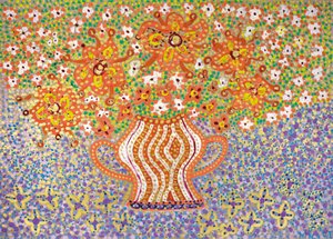 Hibiskus und Margariten