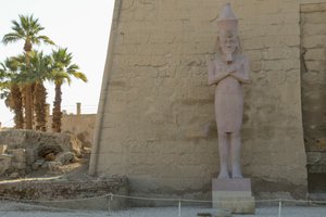 Luxortemplet, forntida egyptisk arkitektur i Luxor