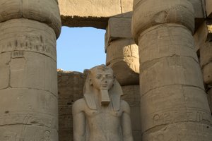 Luxortemplet, forntida egyptisk arkitektur i Luxor