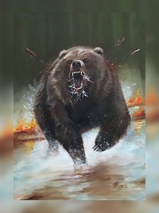 Det sista raseriet (Anfallande björn)