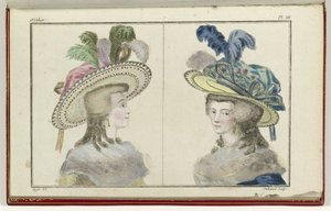 Cabinet des Modes eller New Modes, 1 augusti 1786, pl. III