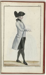 Cabinet des Modes eller Les Modes Nouvelles, 1 september 1786, pl. II