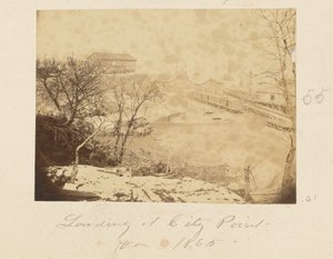 Landning vid City Point, Virginia av A.J. Russell