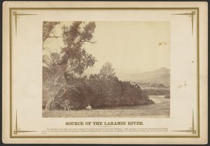 Laramie-flodens källa. [Wyoming].