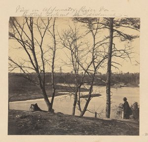 Utsikt över Appomattox River, Virginia. Butler