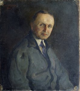 Porträtt av pianisten Konstantin Igumnov 1873-1948, 1930 av A.K. Elsner