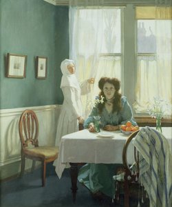 Interiör av ett religiöst hus av A.M. Mitchell