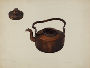 koppar vattenkokare av A.R. Tolman