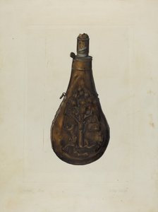 Pulverflaska av A.R. Tolman